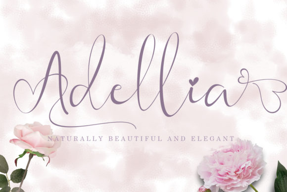 Adellia: A Script Font That Elevates Digital Branding
