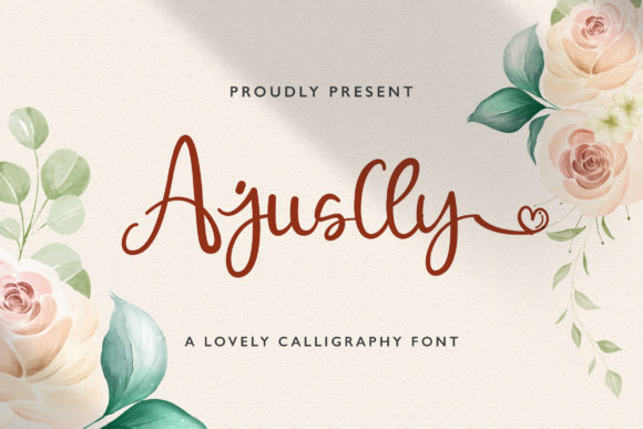 Ajuslly: A Timeless Script for Branding Projects