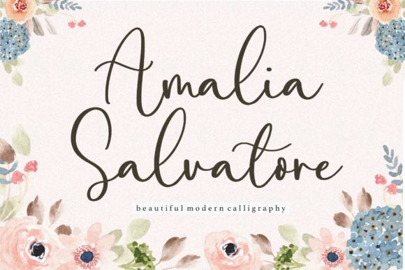 Amalia Salvatore: A Font That Brings Warmth to Branding