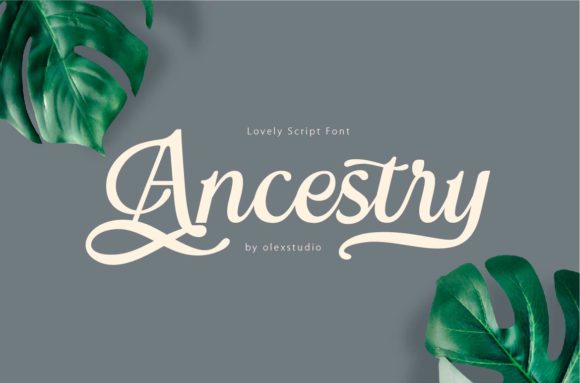 Ancestry: A Handwritten Font for Editorial Charm