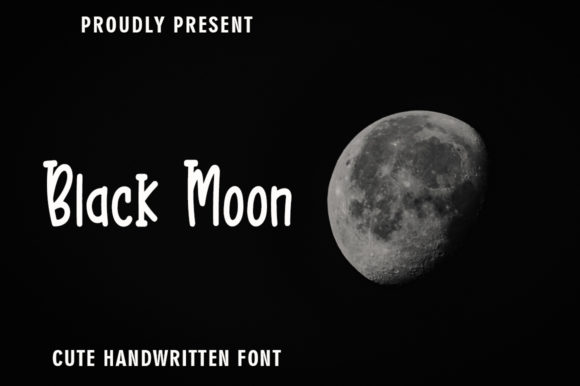 Black Moon: A Versatile Script Font for Editorial Design