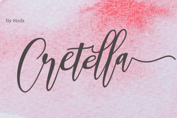 Cretella: A Timeless Script Font for Digital Branding