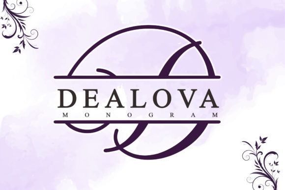 Dealova Monogram: A Font That Elevates Brand Identity