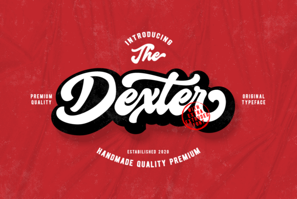 Dexter: A Versatile Script Font for Editorial Design
