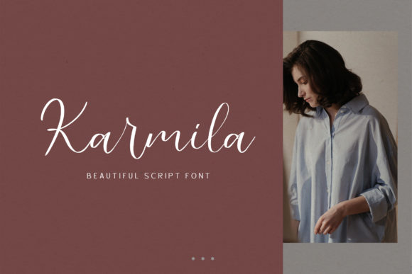 Karmila: A Script Font That Breathes Elegance into Every Project