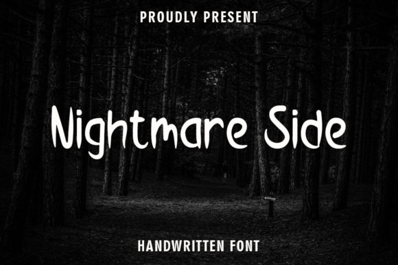 Nightmare Side: A Font for Editorial Elegance