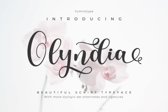 Olyndia: A Timeless Script Font for Digital Design