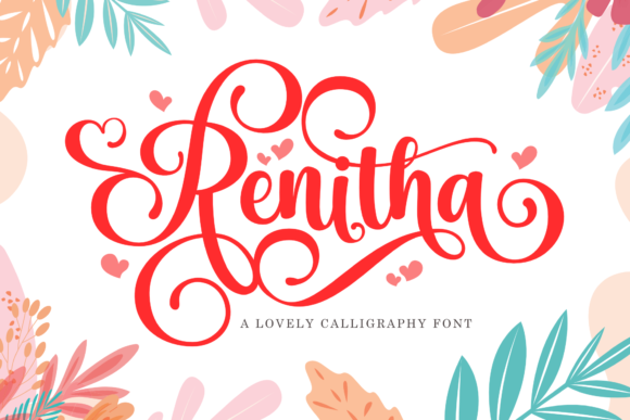 Renitha: A Timeless Script for Handmade Creations