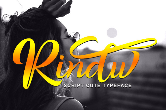 Rindu: A Timeless Script Font for Creative Branding
