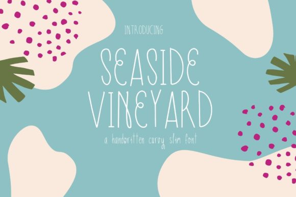 Seaside Vineyard: A Font That Elevates Web Design