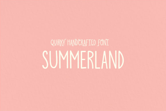 Summerland: A Handwritten Font for Creative Branding